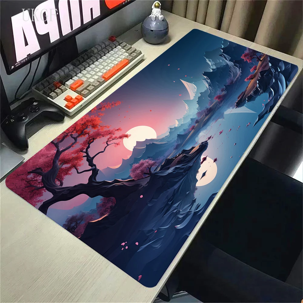 Mountain Sunset Deskmat 3