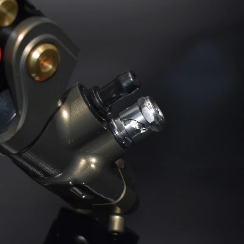 صمام تحرير سريع من الفولاذ المقاوم للصدأ للعادم السريع لأسطوانة فرامل الدراجة النارية الرئيسية وفرجار الفرامل #2