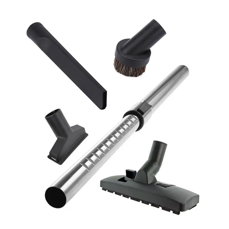 

【618 SUMMER SALE】Universal For 32Mm Vacuum Cleaner Replacement Parts- Telescopic Extension Rod& Mini Brush Cleaning Kit For Suct