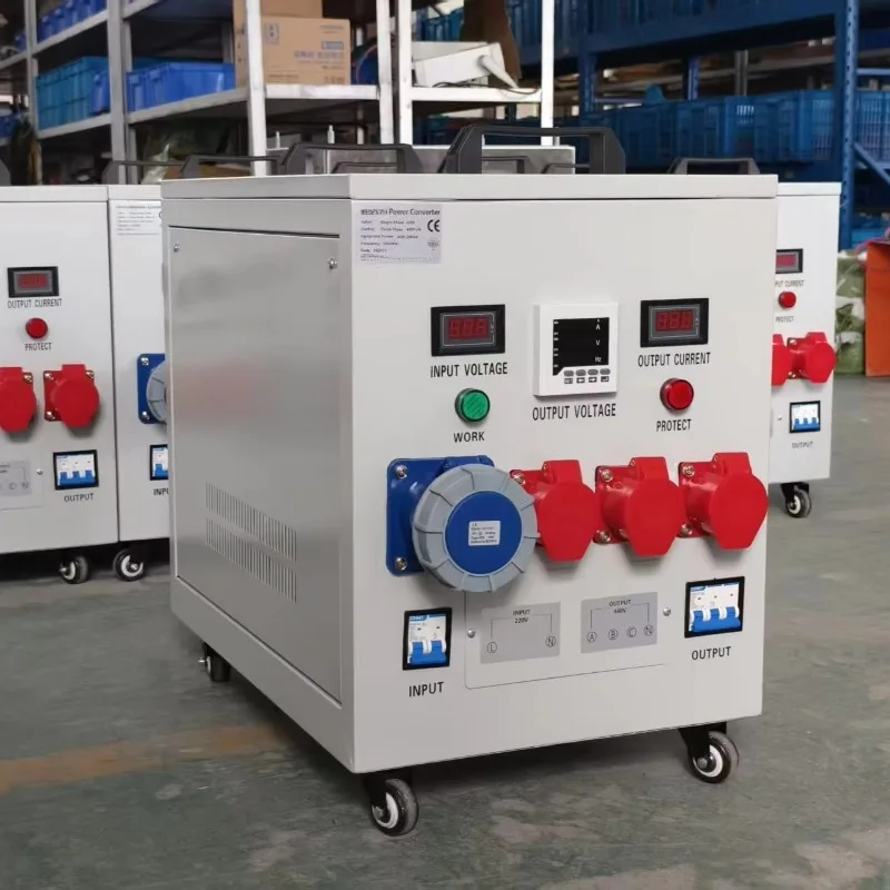 Household industry Single-phase to three-phase voltage power converter 380V three phase output 7.5KW 11KW 15KW 30KW frequency