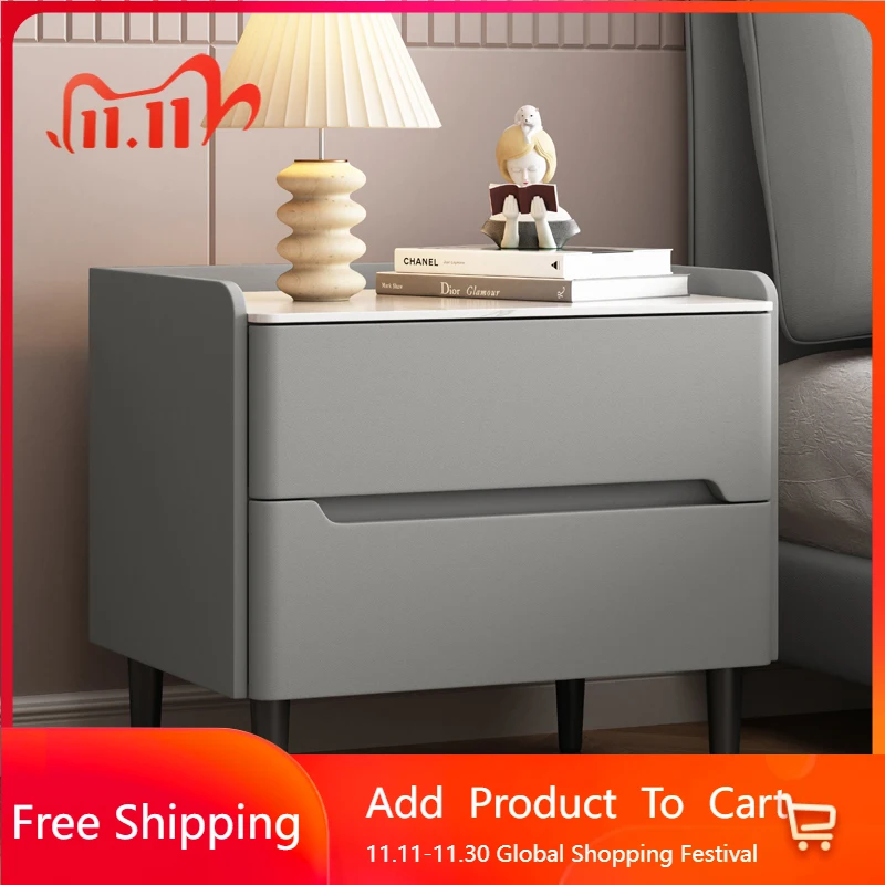 

Low Bedroom Bedside Table Mobile Cabinets Coffee Librero Drawers Luxury Storage Nightstand Organizer Muebles Trendy Furniture