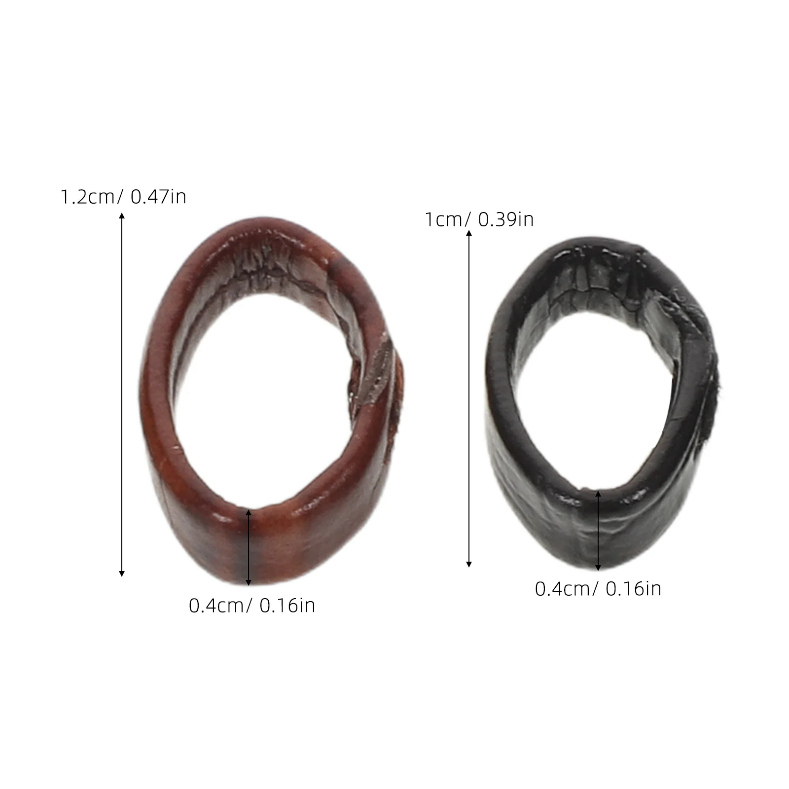 ห่วงสายนาฬิกา 40 ชิ้น ขนาด 10 มม. 12 มม. แหวนยึดสายนาฬิกาสำหรับเปลี่ยน ใช้งานได้ปลอดภัย