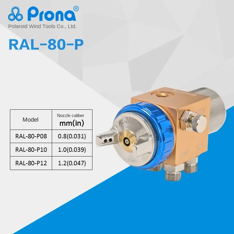 Polaroid PRONA Simple Bottom Pressure Spray  RAL-80-P High Atomization Hardware Tools OEM Customizable
