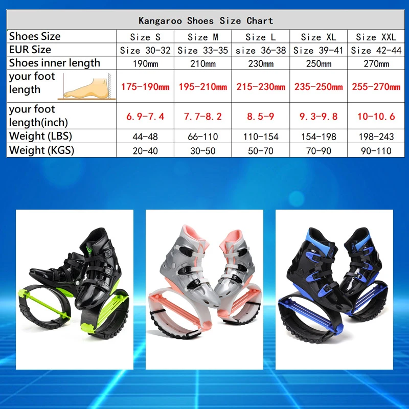 Original Kangaroo Fitness Jumping Shoes Slimming Bouncing Sport Fitness Shoes Saltar Toning Shoes Wedge Sneaker for Women Men