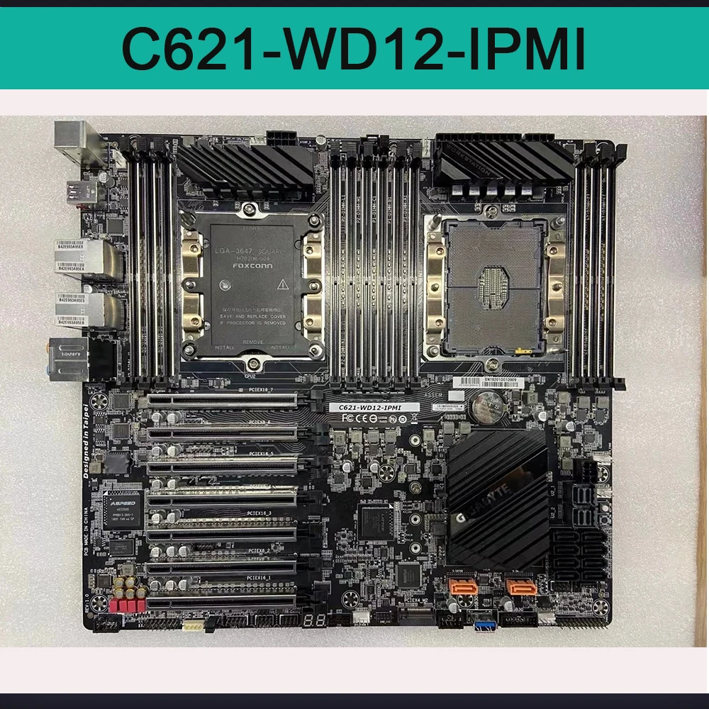 For Giga-byte Workstation Motherboard C621-WD12-IPMI