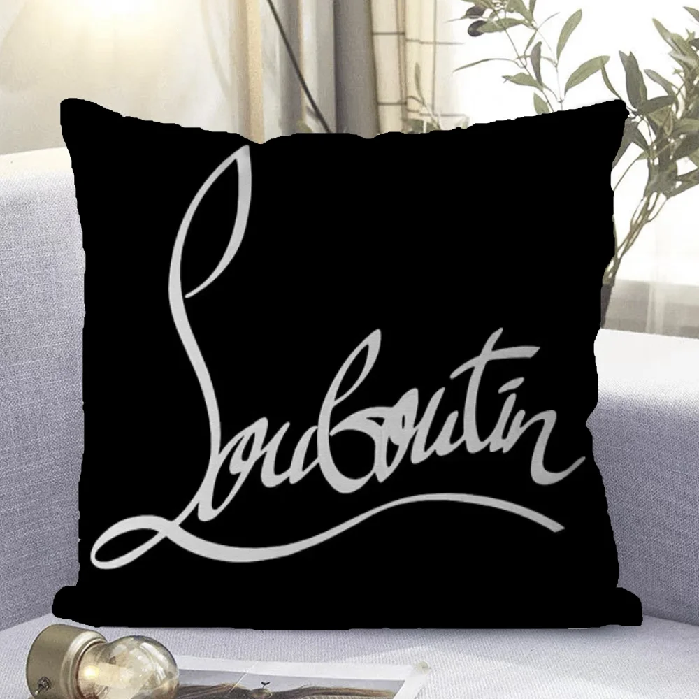 Decorative Pillowcases C-Christian L-Louboutin Cushion Cover 50x50 Pillow Cover 45x45 Cushions Covers Covers for Bed Pillows