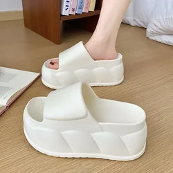 New Super high heel clog slipper women's summer chunky sandal shoes woman EVA flip flops ladies indoor outdoor platform slippers