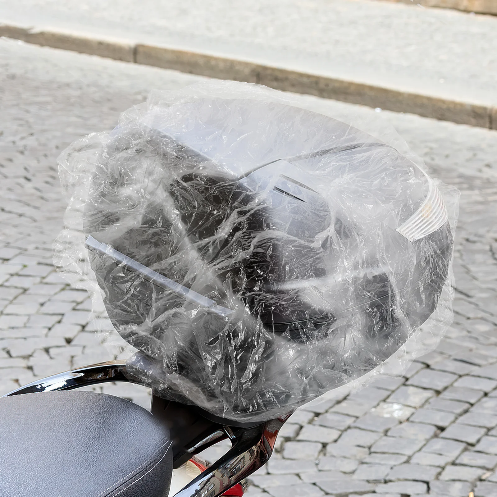 

50 шт. водонепроницаемые чехлы на багажник мотоцикла, сверхпрочная защита, простая установка, уличное хранение, непромокаемый скутер, электрический велосипед