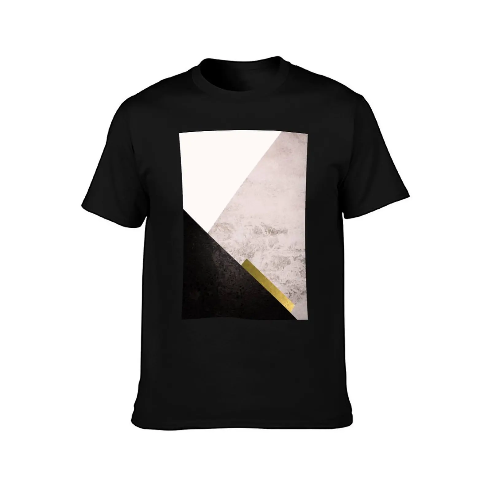 Geometric Minimalism T-Shirt Basic All Season Solid T-Shirt
