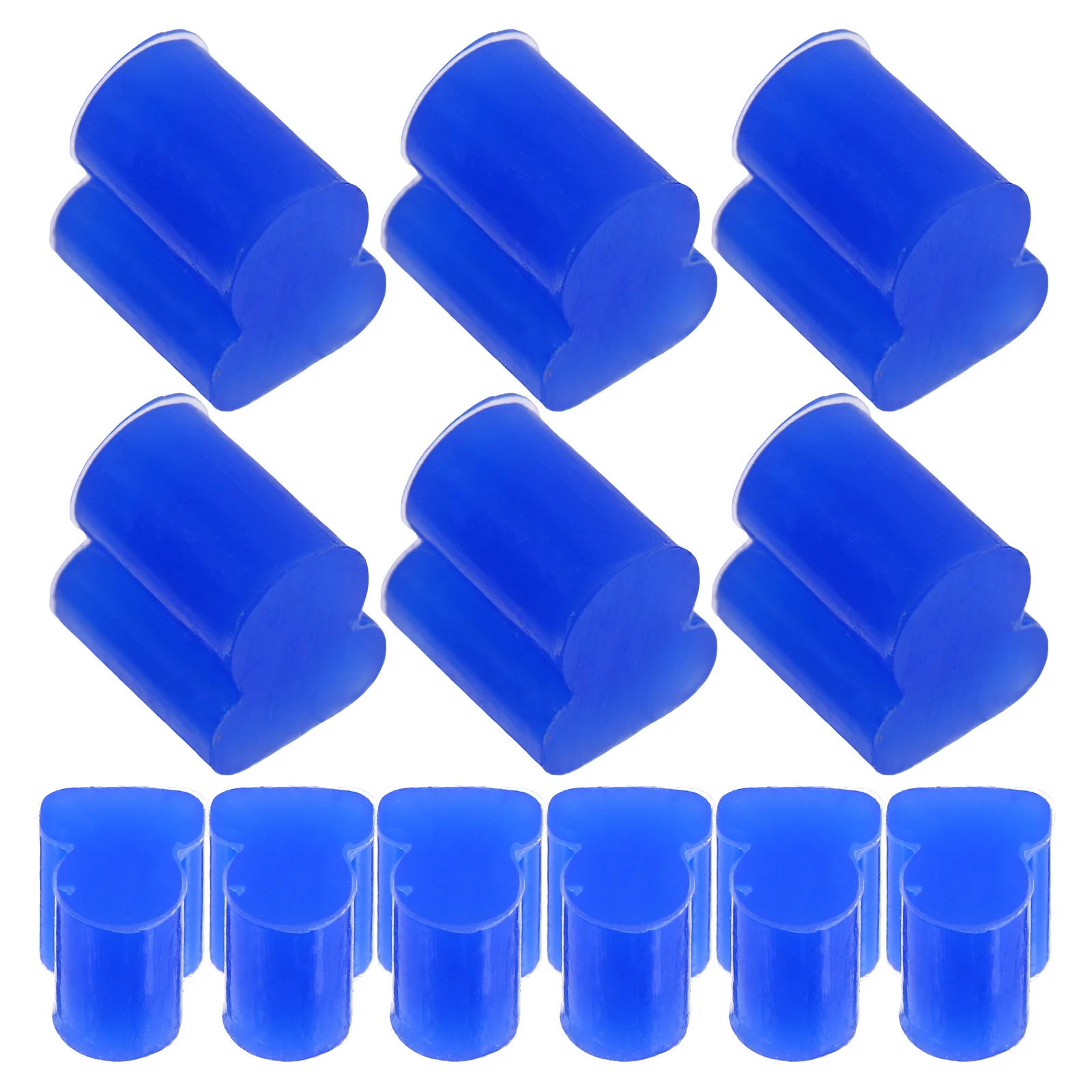 

20 Pcs French Horn Accessories Flexible Silicone for Noise Mouthpiece Cushion Musical Instrument Flat Key
