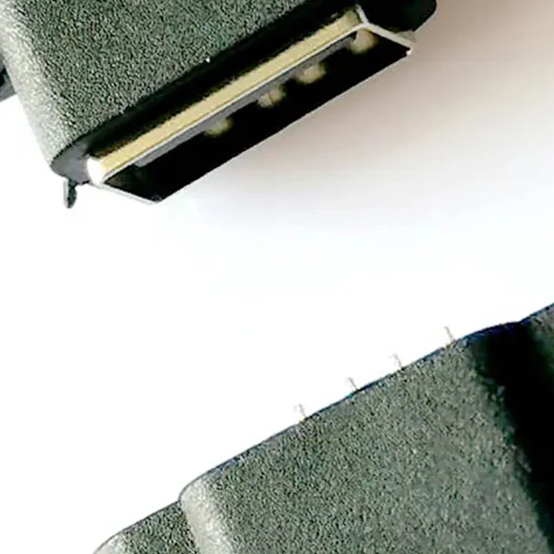 

5pcs Black USB 2.0 Female Socket 4Pin connector with screw hole USB A Interface Port 180 degree Waterproof female socket