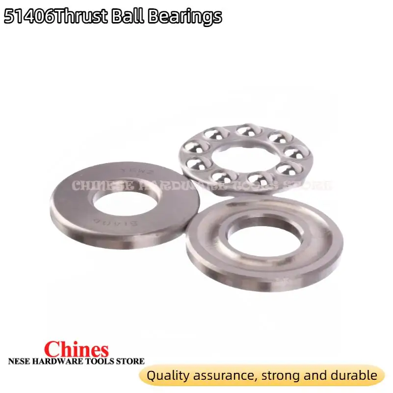 

51406 Упорные шарикоподшипники Радиальный шарикоподшипник для генератора Обувь для коньков Упорный шарикоподшипник 51406