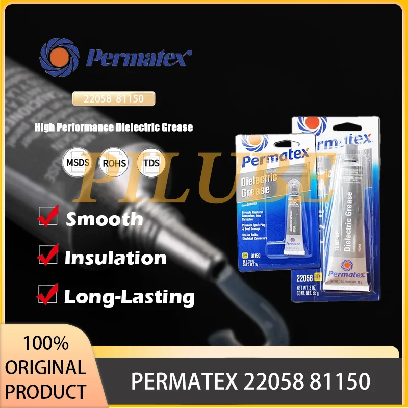 مجموعة شحم تشحيم عالية الجودة من Permatex 22058 81150 للوحة المفاتيح الميكانيكية DIY ومنتج أصلي عازل للمثبت #1