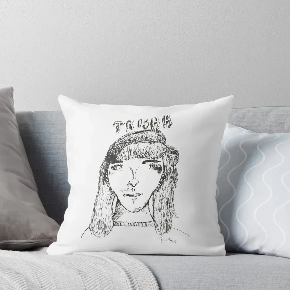 

Napoleon Dynamite - Trisha Sketch Throw Pillow Christmas Pillow christmas decorations for home 2025 pillow