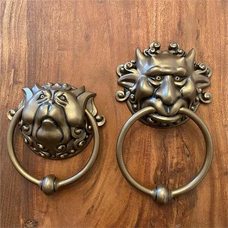Door Knockers Decorative Door Knockers Decorative Indoors Knocker Wall Art Decorative Iron Craft Gift Decor