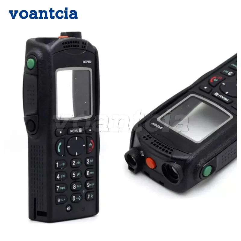 2/5/10Sets Vervangende Reparatie Voorkant Behuizing Achterkant Cover Toetsenbord Knop Voor Motorola Mtp850 Walkie Talkie Radio Accessoires