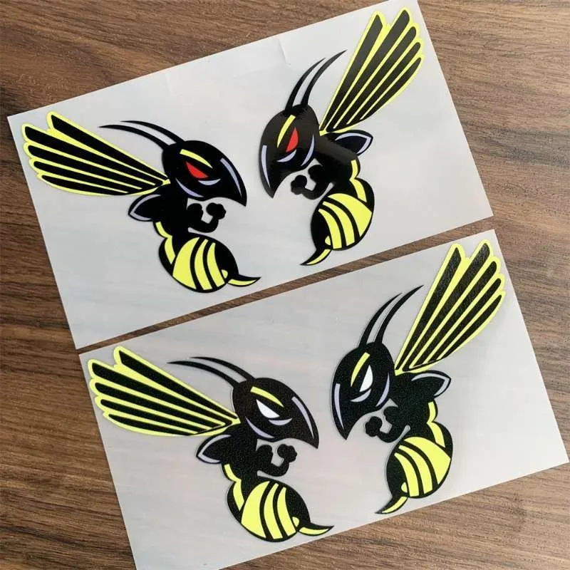 For Honda Bees Hornet CB650R PCX 125 A-frica Twin 1100 Reflective Motorcycle Car Styling Stickers Decal Accessories image 4