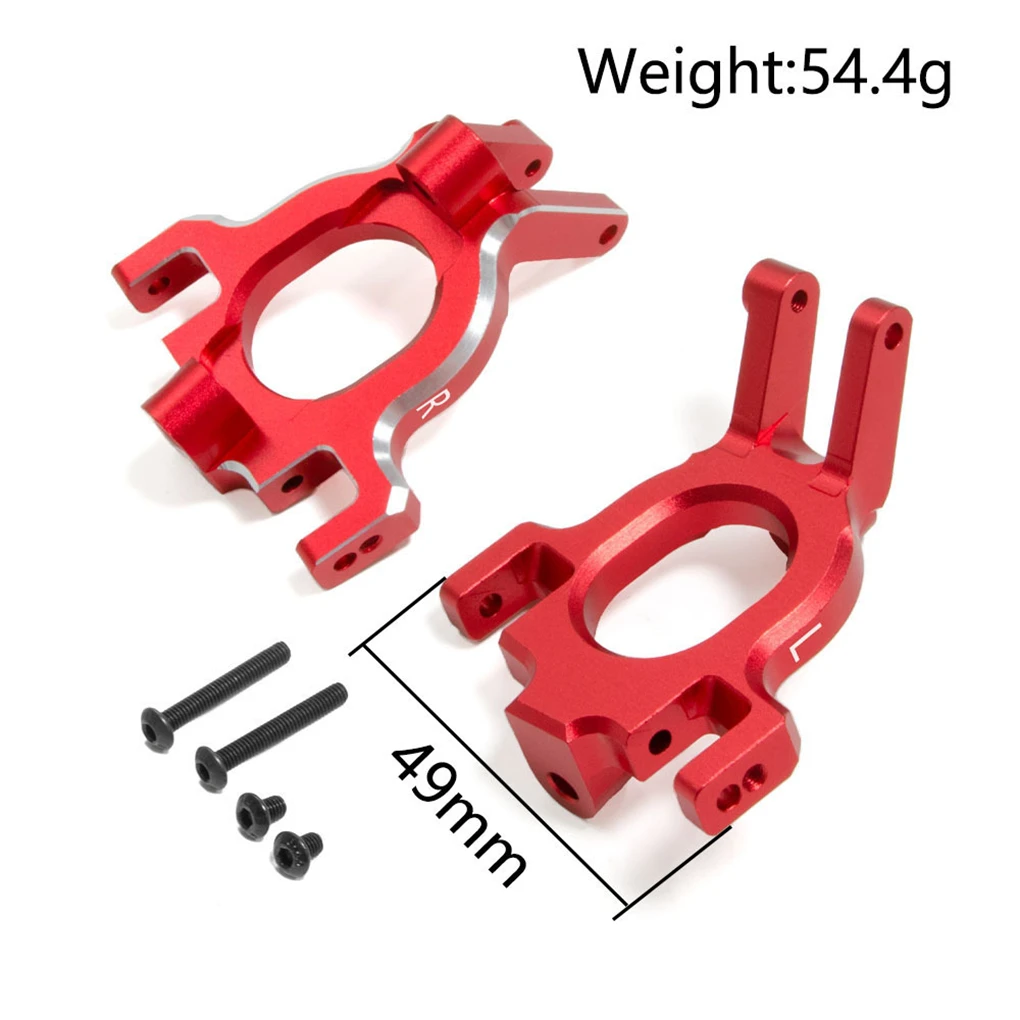 RCGOFOLLOW Aluminum Alloy Exquisitely Crafted Front Axle Assembly Kit For 1/8 Rc Front Axle Assembly Kit ARRMA