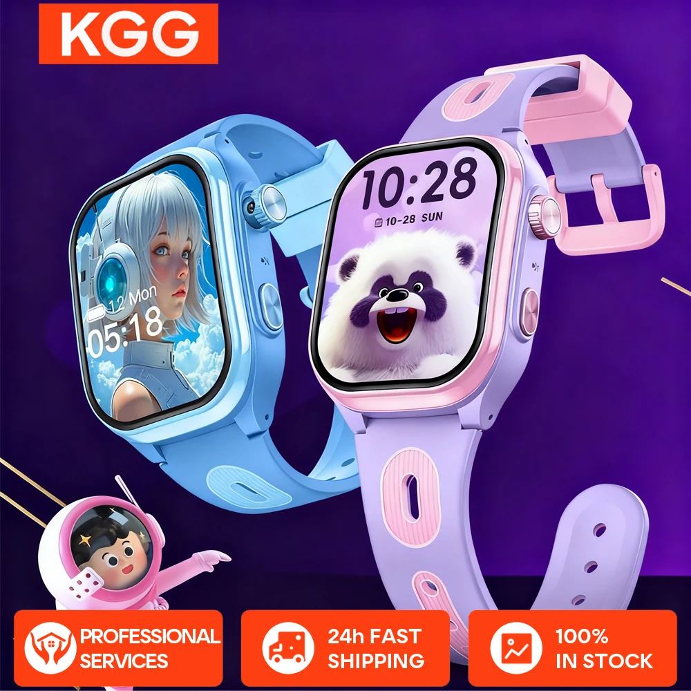 

Kids 4G Smart Phone Watch Children Smartwatch 2.0'' GPS WIFI Video Call Camera Monitor Tracker Location 2+16G APP Download