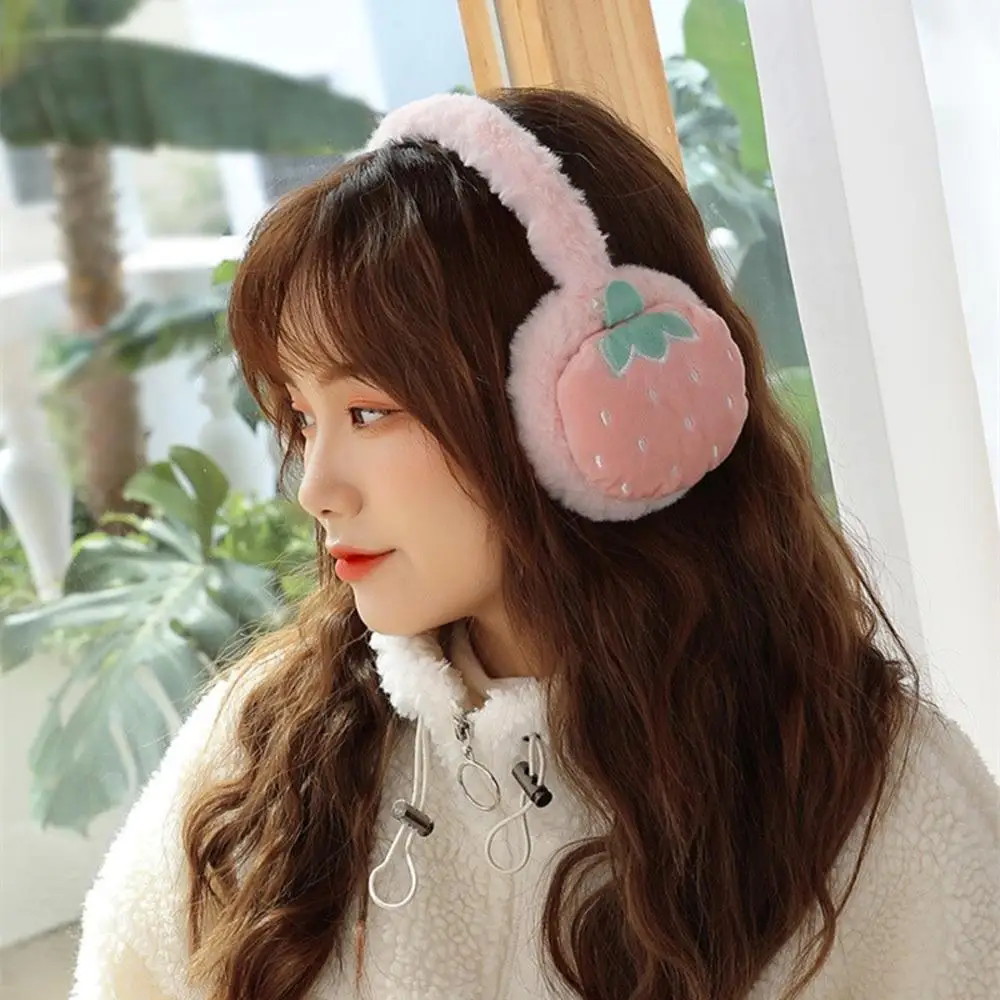 Y2K Plush Five Pointed Star Earmuffs Keep Warm In Winter Lolita Spice Girl Everyday Sweet Woman Ear Protection Christmas Gifts