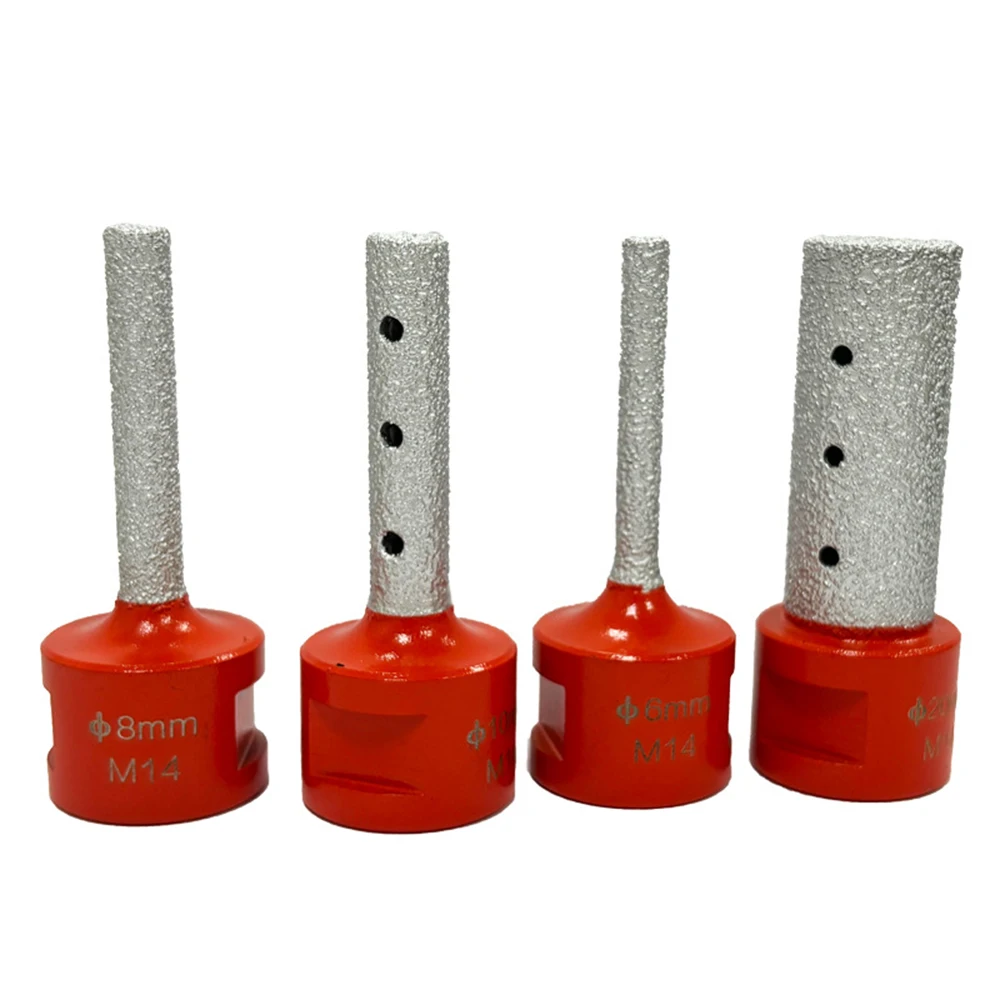 

M14 Brazed Diamond Milling Cutter Drill Bit Is Suitable For Drilling, Chamfering, And Polishing Marble/Quartz/Ceramic Tiles, Etc