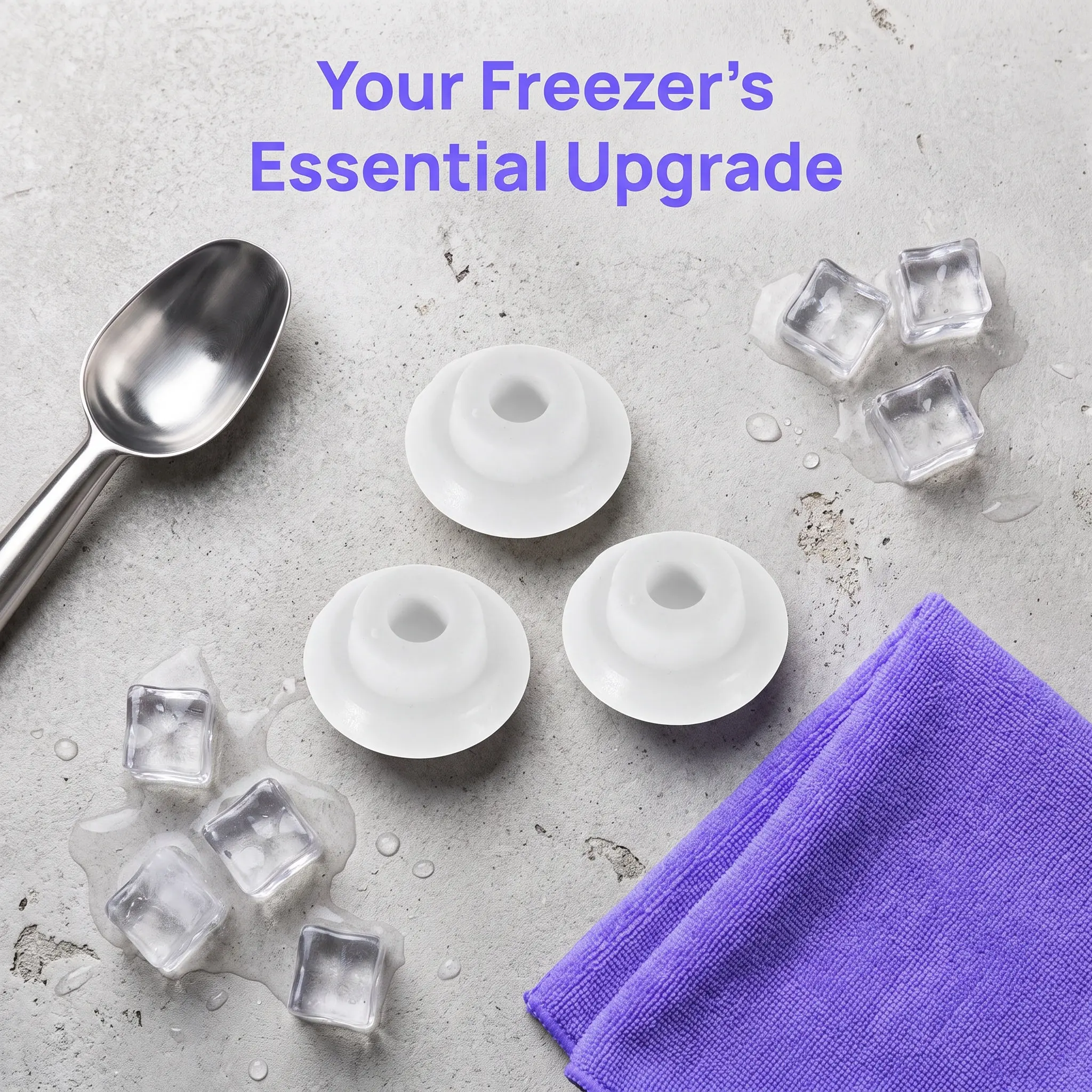 3pcs Freezer Drain Hole Plugs Rubber Waterproof Stoppers For Chest Freezers Leak Proof Durable Cold Resistant Easy Install