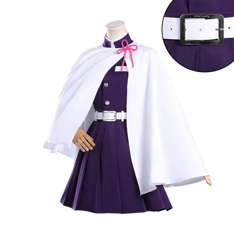 

Tsuyuri Kanao Dress Purple Cosplay Costumes Anime Character Halloween Party Costume Performance Clothing for Adult Women hf5]]