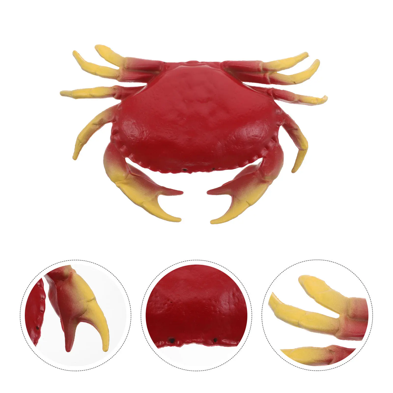 

Реалистичная имитация краба для раннего развития, изучения морских животных, игр на улице и в помещении, декоративный элемент для интерьера в морской тематике