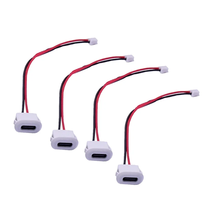 AT77 10 шт. разъем USB типа C, гнездовой разъем типа C с пряжкой для карты, сильноточный разъем для быстрой зарядки, разъем USB-C для зарядного устройства, разъем B