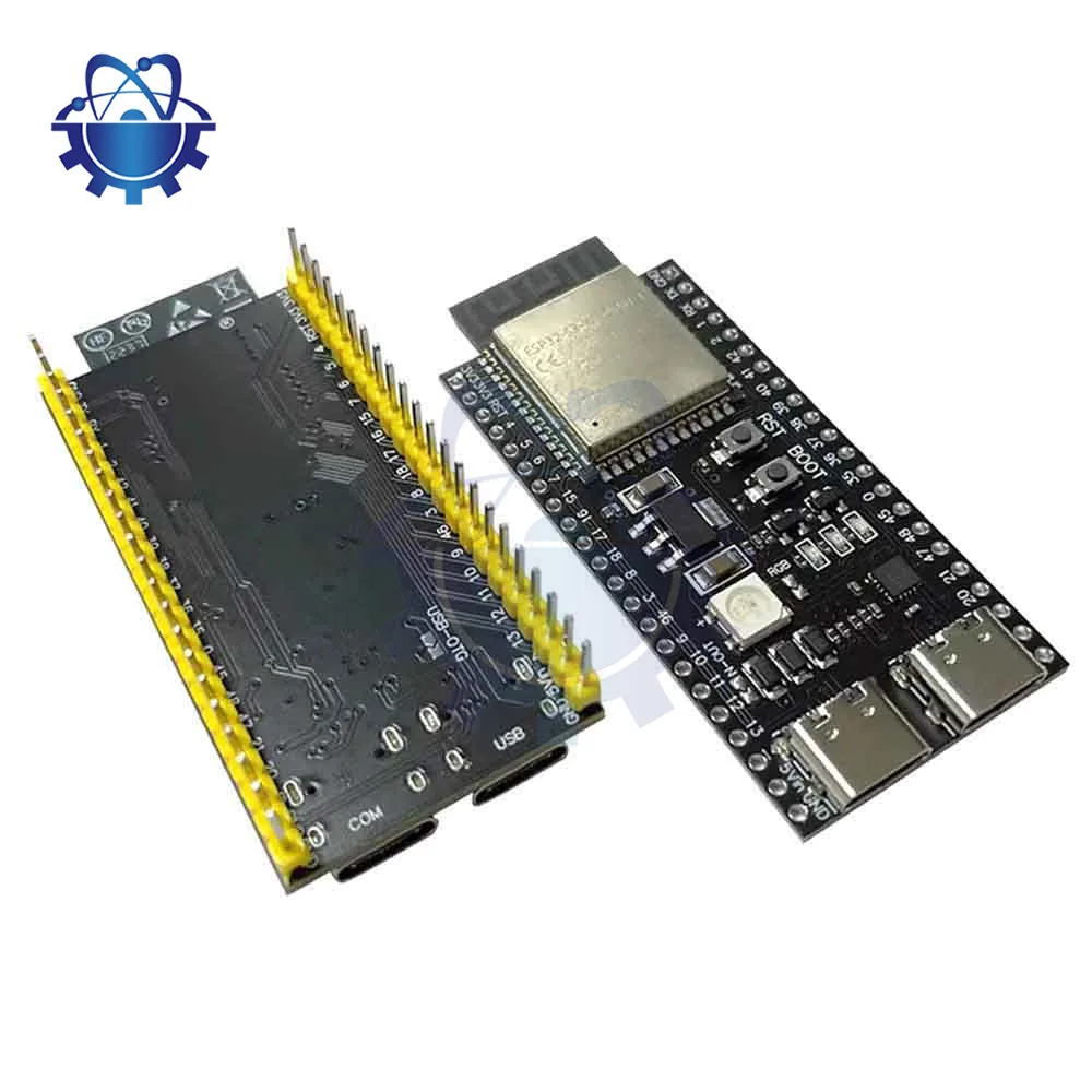 ESP32-S3 와이파이 블루투스 사물 인터넷, 듀얼 C타입 개발 보드, 코어 보드, WROOM ESP32-S3-DevKit C N8R2 N16R8