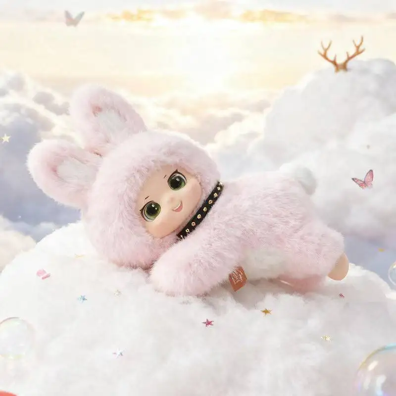 

New 18cm Kawaii Cute Animal Vinyl Velvet Toy Animal Toy Pendant Rabbit Bear Sheep Animal Enthusiast Gift Children's Hanging Bag