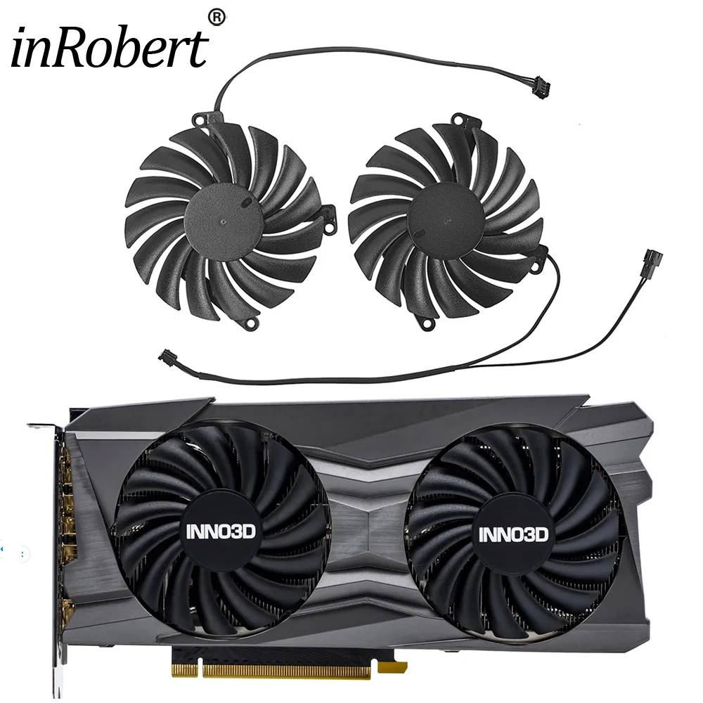 新しい冷却ファンRtx3060ti rtx3070,ビデオカードファン,3つの新しいスケールCF-12910S,30 60ti,3050,3070
