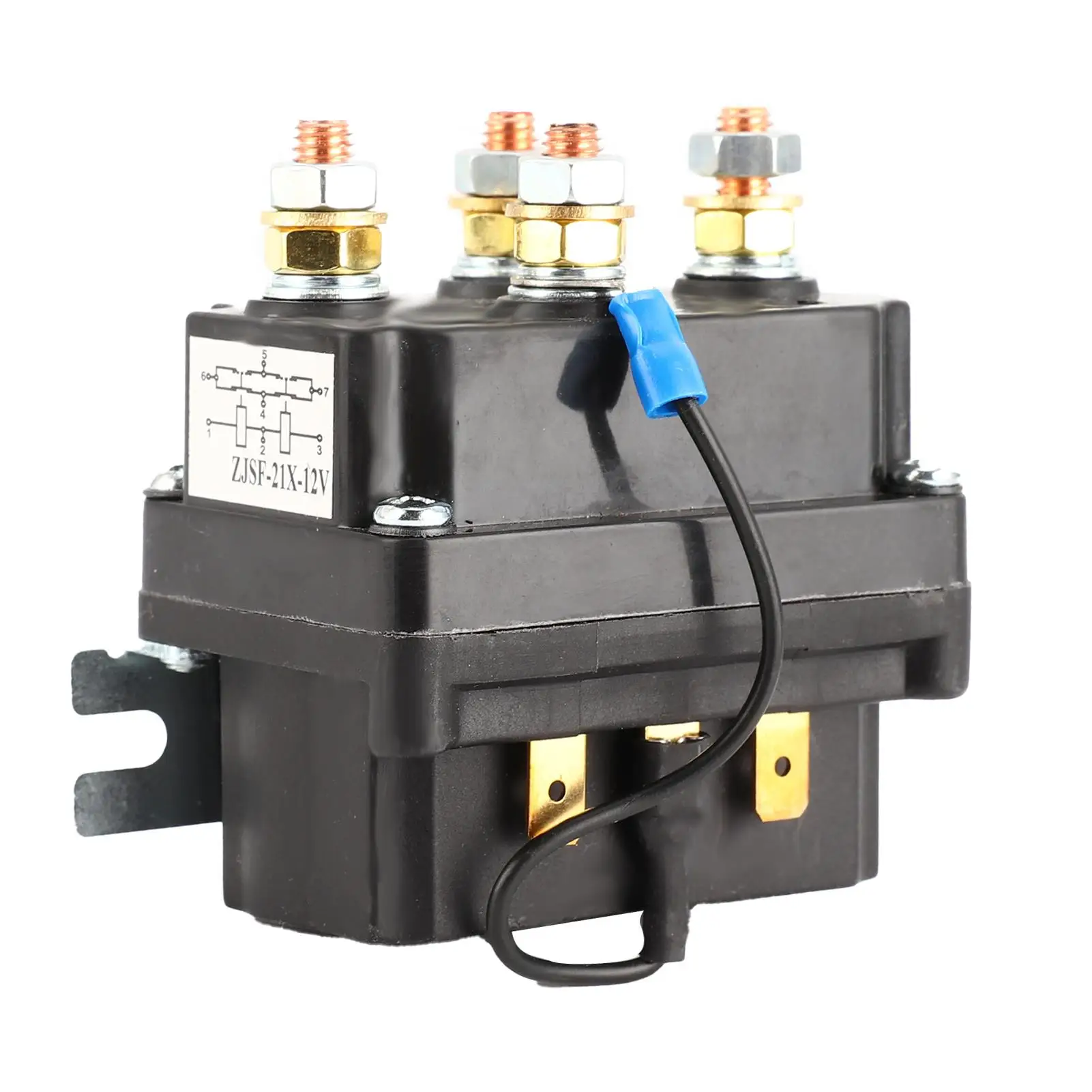 

12V 250A Winch Relay Contactor Solenoid for UTV SUV - Compatible with 3000-5000lbs Winches