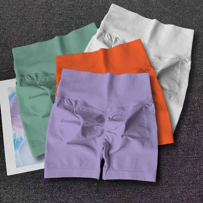 

Yoga Shorts for Lifting The Buttocks and Slimming The Body. Women's High-elastic Fabric Yoga Shorts for Slightly Plump Sisters