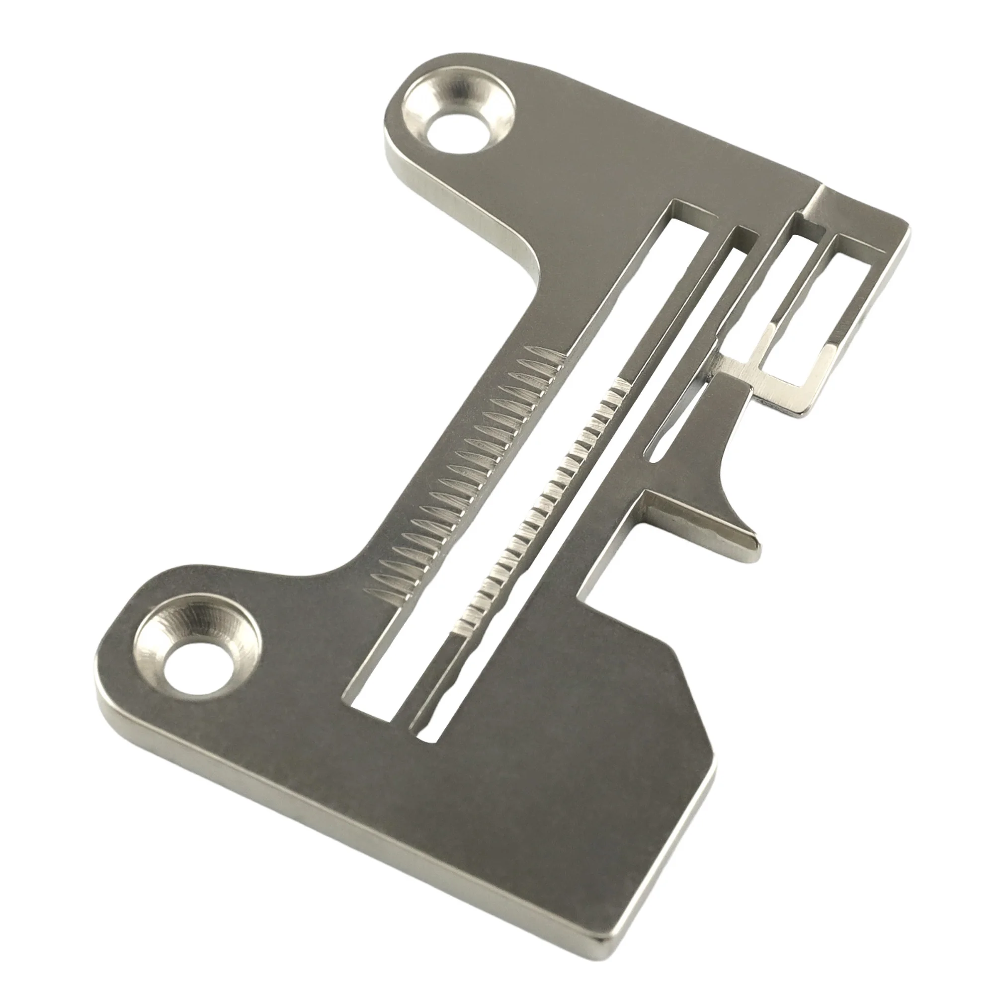 E206 Throat Plate Fit Siruba 737K, 737Q, 737Qe Industrial 3-Thread Overlock Sewing Machines Gauge