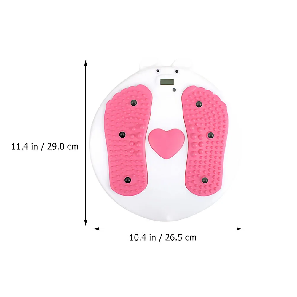 

1Set Body Twisting Waist Machine Rotating Board Slimming Fitness Boost Metabolism Foot Massage Disc for Healthy Exercise