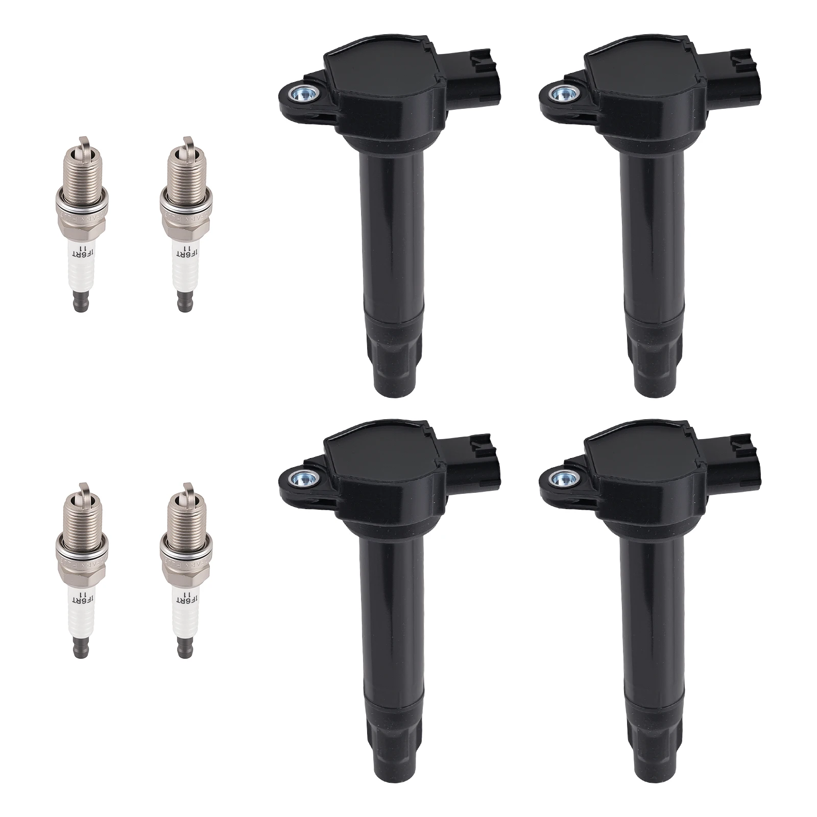 

4x Ignition Coil + Spark Plug for 2011-17 Mitsubishi Lancer 2.0L UF589 DIFR6C11
