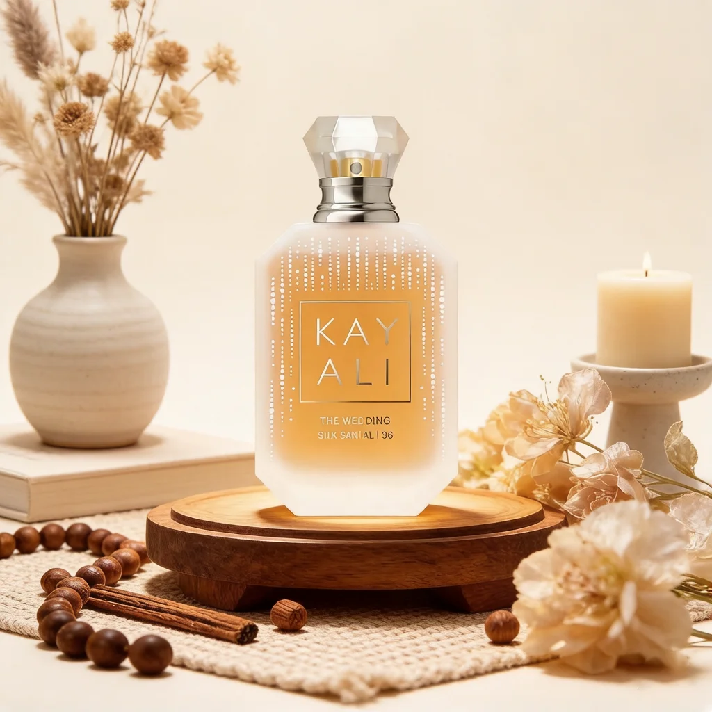 

KAYALI The Wedding Silk Santal 36 Eau de Parfum, Creamy Woody Floral Scent, Long Lasting Unisex Luxury Fragrance for Daily Wear