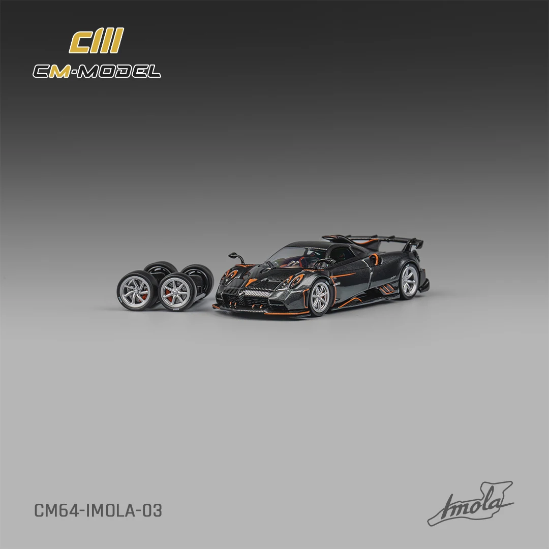 

**Pre-order **CM MODEL 1:64 Imola v12 Gun Metallic Diecast Model Car