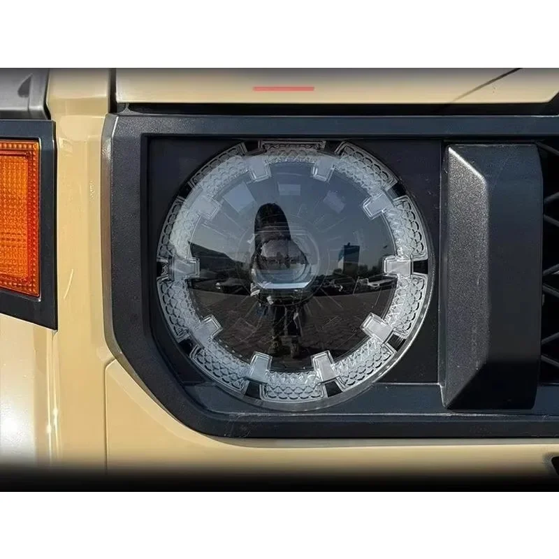 لترقية 2024 تويوتا لاند كروزر FJ79 76 78 70 LC76 79 LED رئيس مصباح المصباح