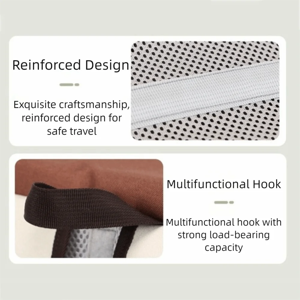 سعة كبيرة حامل الحيوانات الأليفة على ظهره تنفس الأشرطة قابل للتعديل القط نزهة على ظهره الأسطوانة مصراع هيكل قابل للطي #2