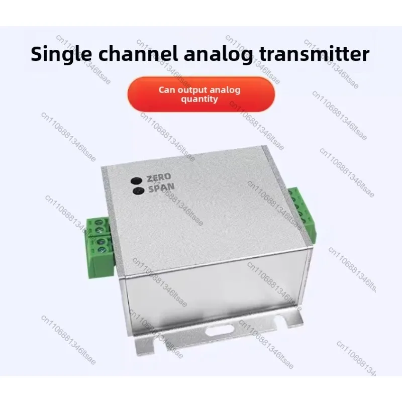 1pcs single-channel bsq-mk transmitter analog voltage current digital 485 sensor signal amplifier, output voltage signal 0-10v