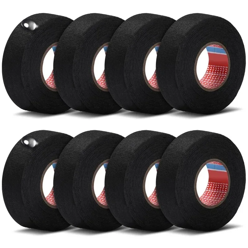 10/20m Length for Tape Electrical Tape Heat Resistant Wire Harness Bundle Insulation Wiring Fabric Cloth Wrap Waterproof