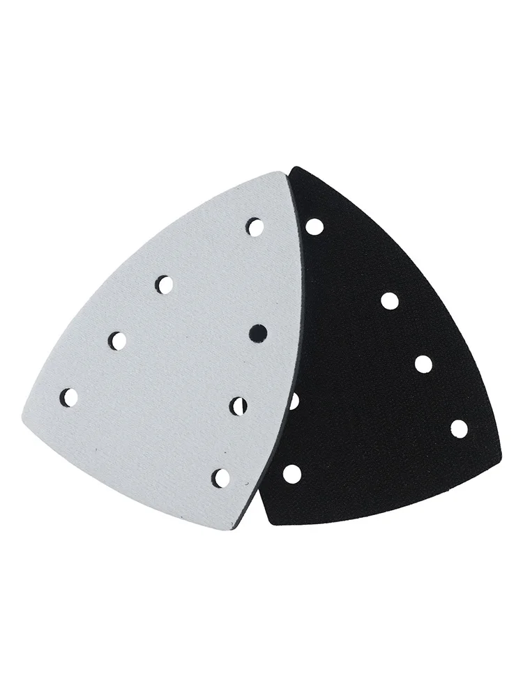 2 szt. Podkładka szlifierska i / Podkładka szlifierska trójkątna / Podkładka papieru ściernego z 7 otworami / Podkładka 150*100mm Akcesoria zamienne do narzędzi