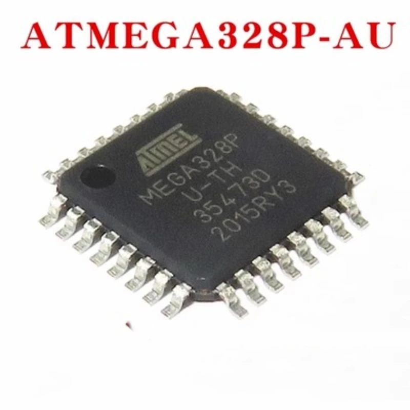 New and Original ATMEGA328P-AU ATMEGA328P TQFP32  8-bit Microcontrollers - MCU 32KB In-system Flash 20MHz 1.8V-5.5V