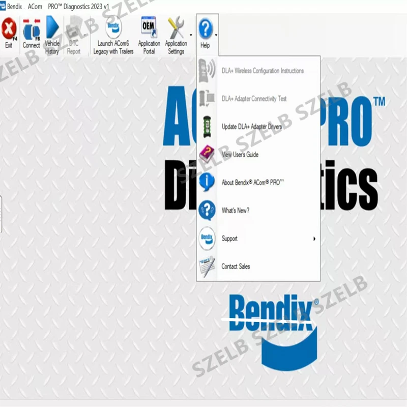 Picture 6: Newest ABS Diagnostic Bendix ACom Pro 2023 V1 Software + Free Unlock Keygen + Free Help Install Bendix ACom Pro 2023 Software