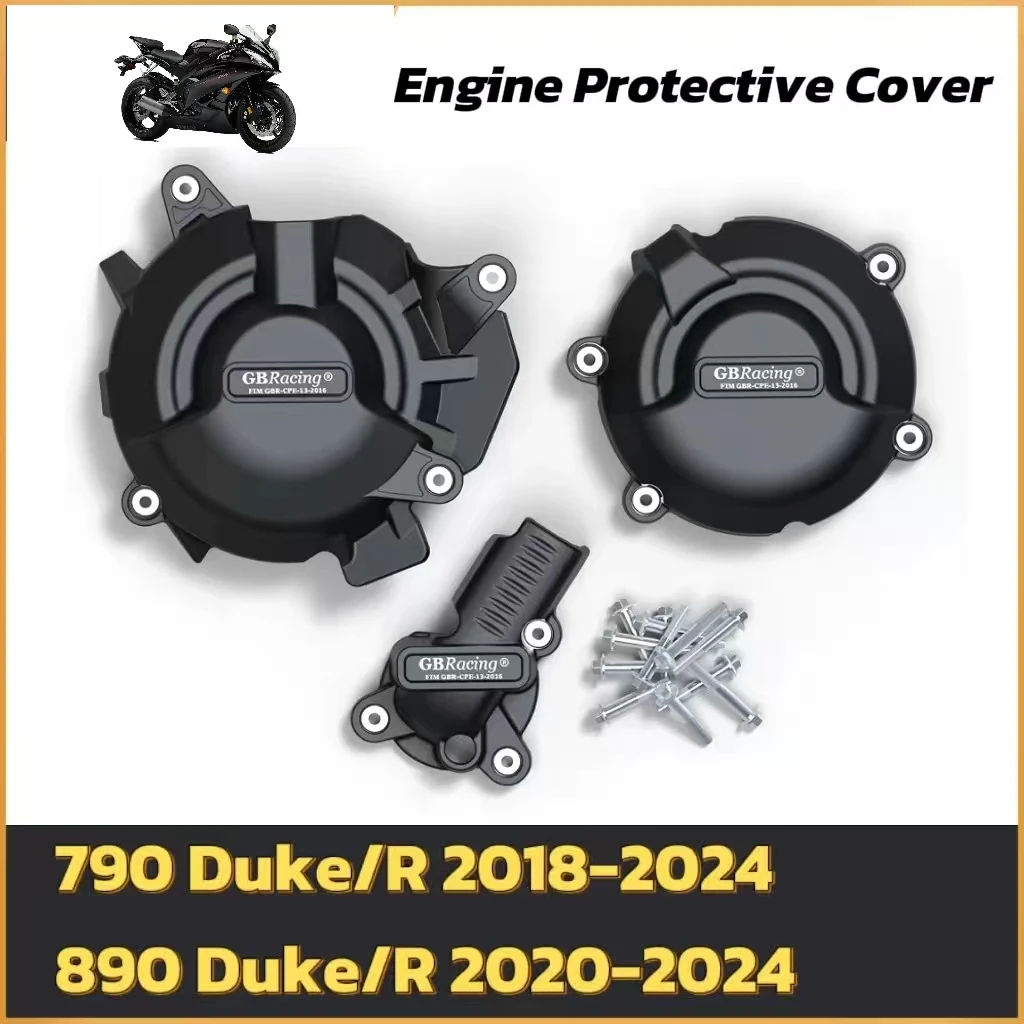 

for KTM 790 DUKE/R 2018-2024 890 DUKE/R 2020-2024 Engine guard cove Motorcycle Engine Protection Cover