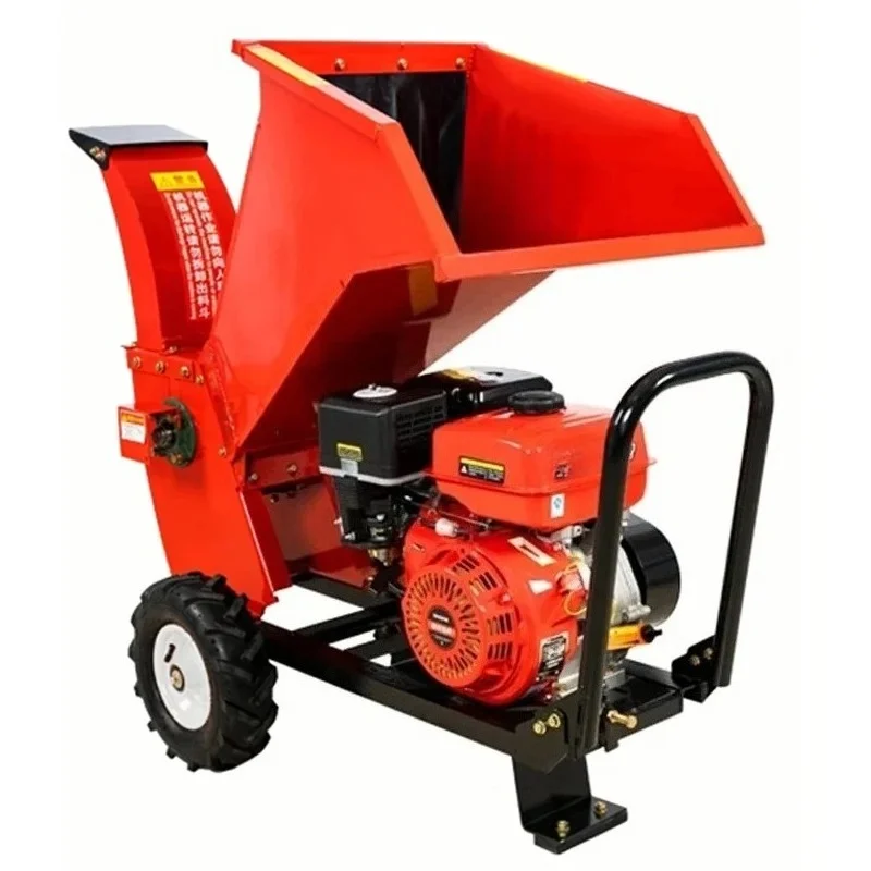 

Wood Chipper Shredder Portable Hydraulic Wood Log Branch Chipper Industrial Barrel Shredder Electrically started diesel eng
