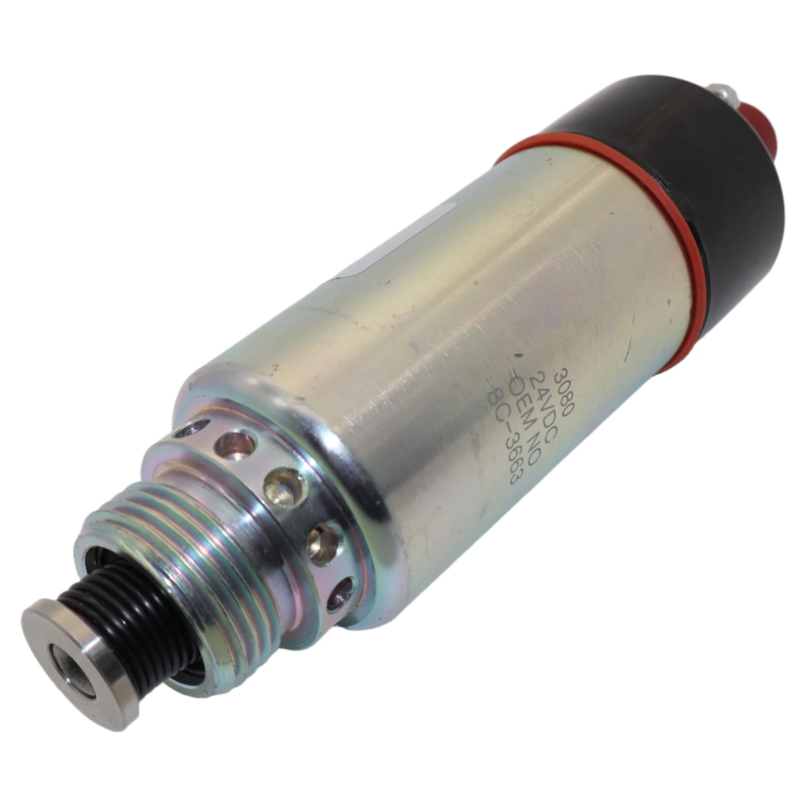 24V Fuel Shutdown Stop Solenoid 8C-3663 8C3663 For Caterpillar CAT CS-533 CS-531 CS-573 CP-563 CS-583 CB-634 CB-434 CS-563