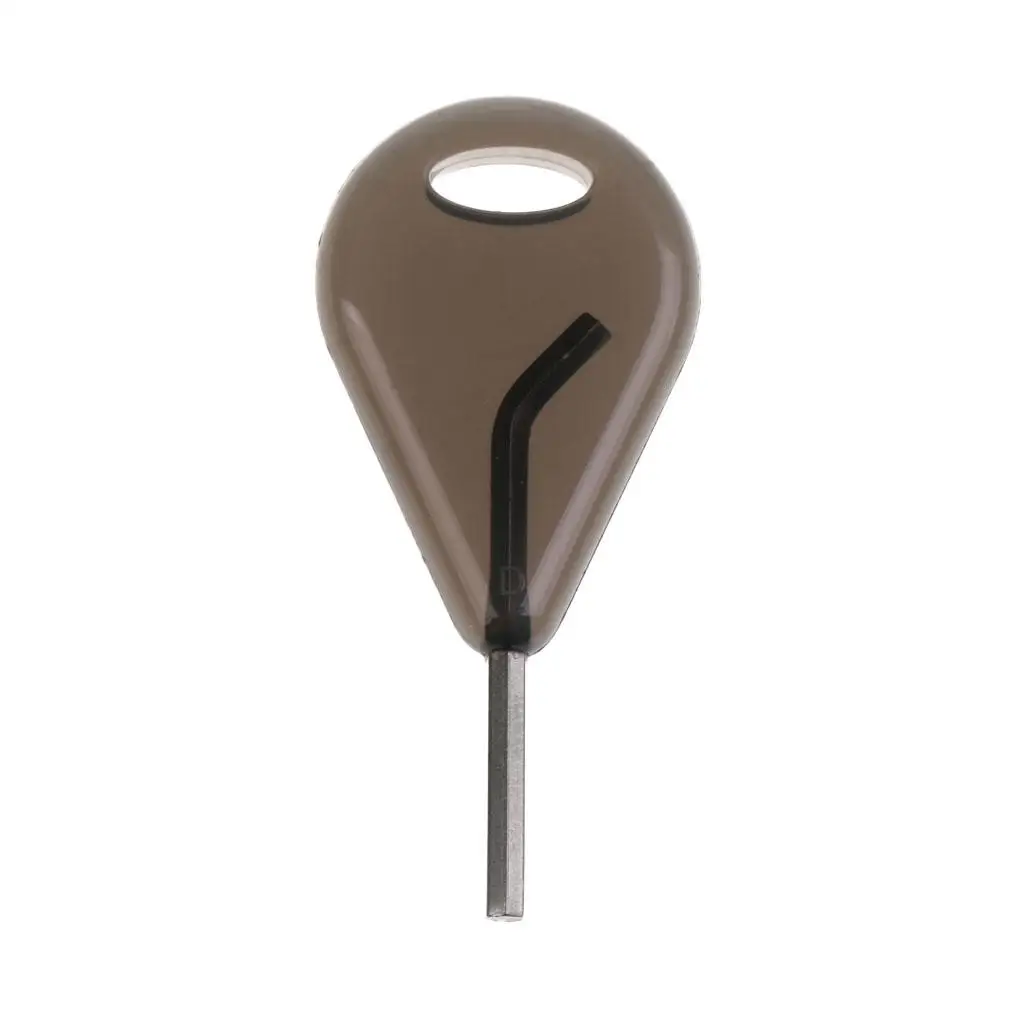Surfboard Fin Key Metal Hex Driver with Spare Grub Screws Compatible Accessory for Fins Surfboard Setup